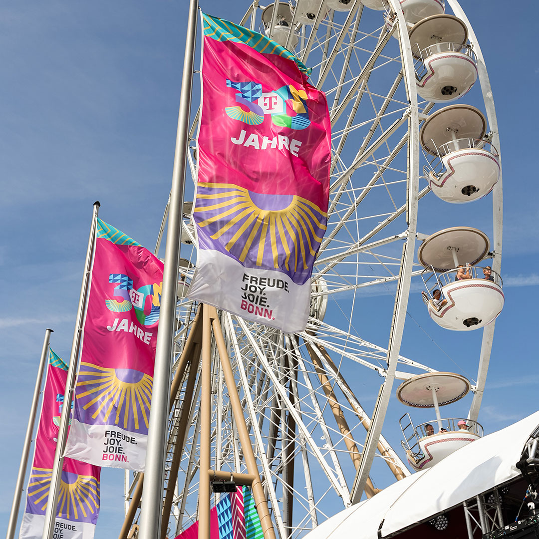 30 Jahre Telekom Fest Riesenrad