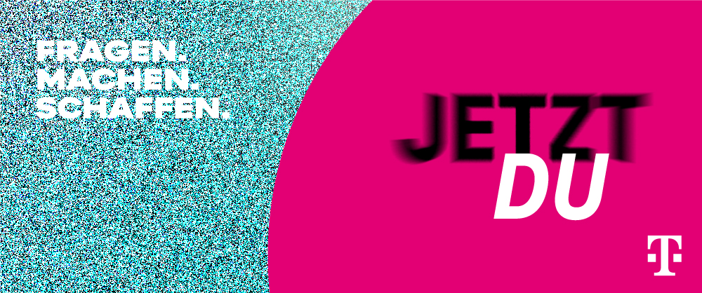 Kampagne Jetzt du mit Banner Beispiel Querformat