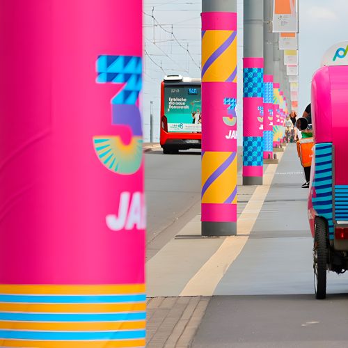 Titelbild Projekt 30 Jahre Telekom Rikscha und Stadtgestaltung