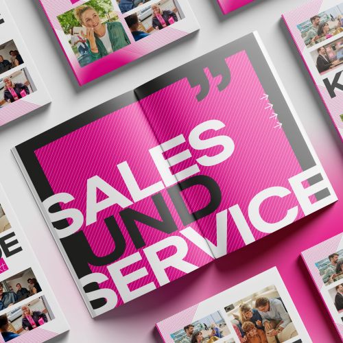 Titelbild für Projekt Service MAG Telekom Magazin