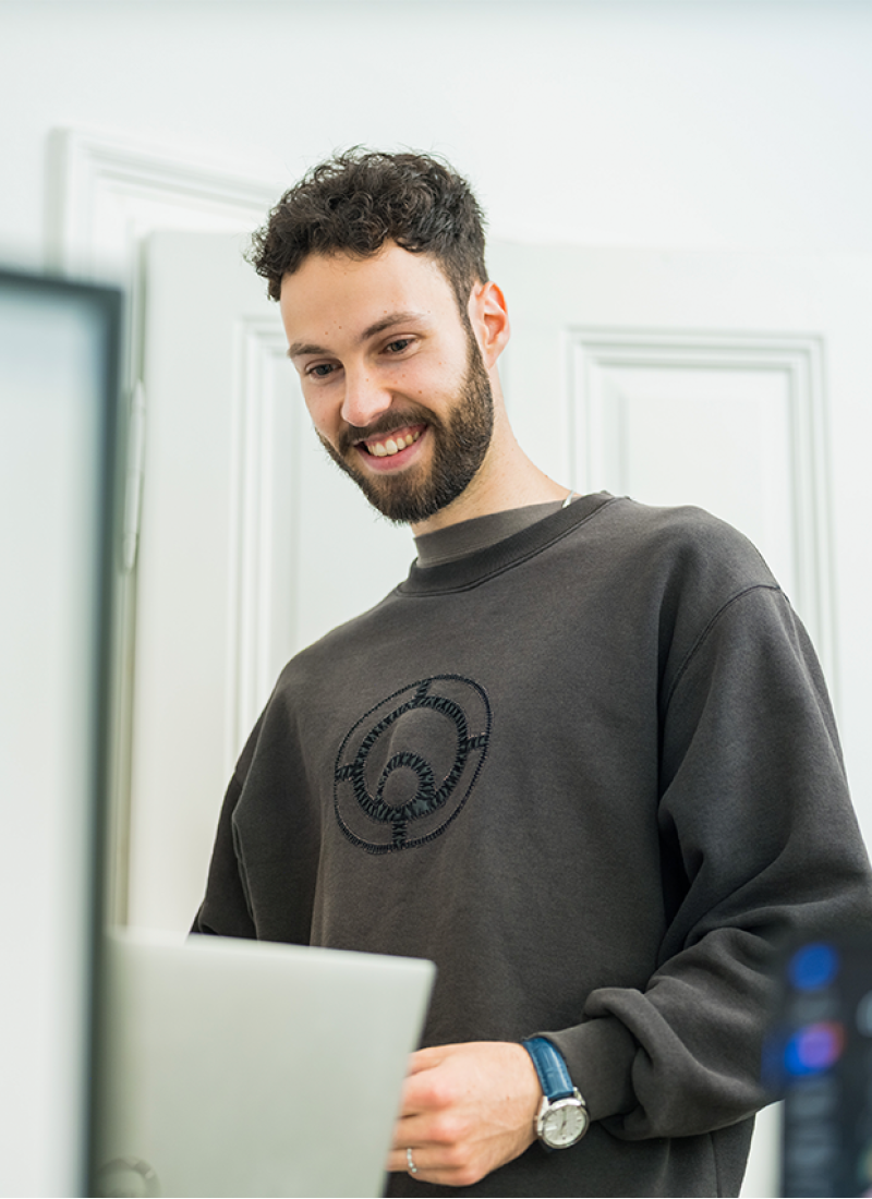 Teamfoto Felix Giffels Grafik