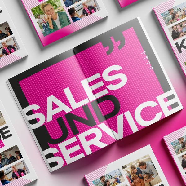 Titelbild für Projekt Service MAG Telekom Magazin