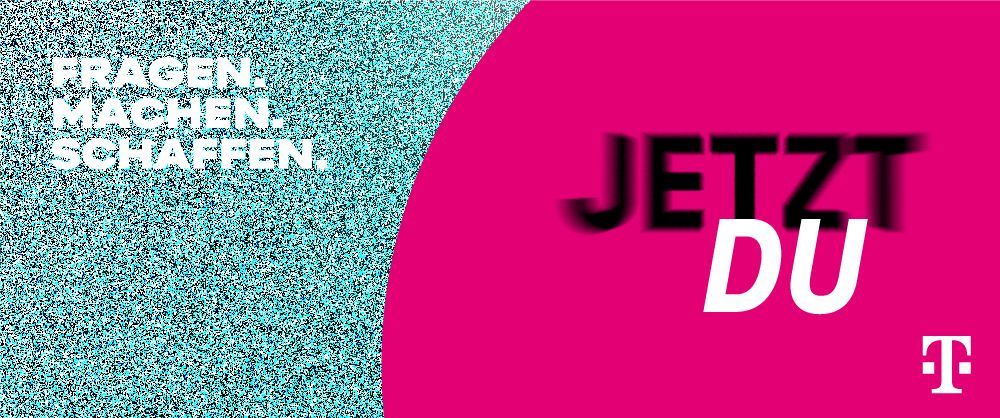 Kampagne Jetzt du mit Banner Beispiel Querformat